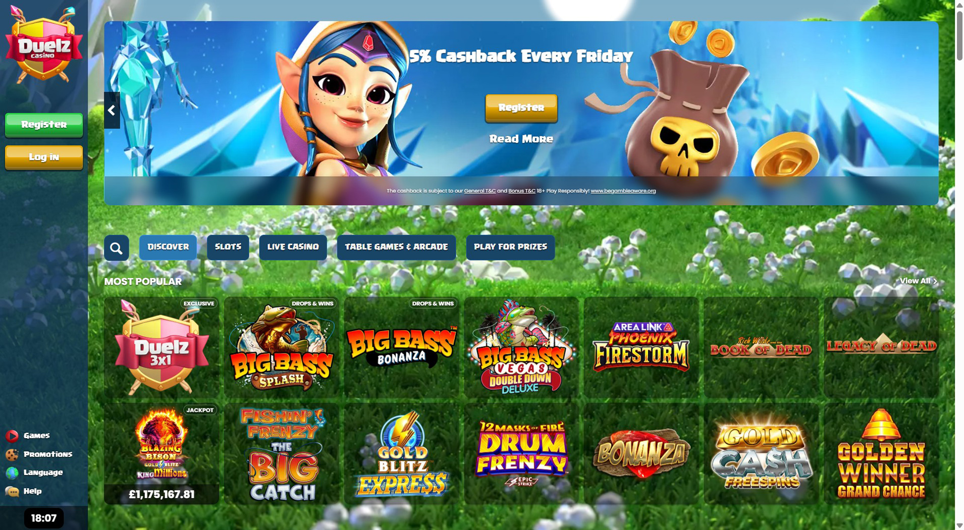 5. Duelz Casino - Mobile Flexepin Casino Choice